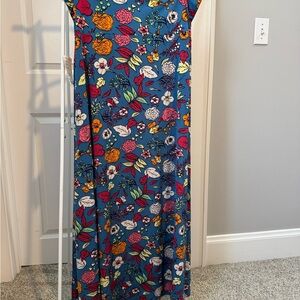 NWT LuLaRoe Colorful Floral Maxi Skirt
